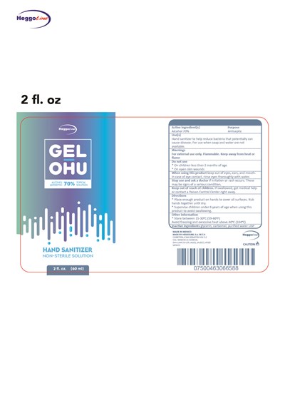 60 mL Label (Gel Ohu 60 mL)